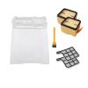 Suitable Compatible With Forwick Vacuum Cleaner Accessory Garbage Bag VK135 VK136 Delonte VK369 Dust Bag (Color : 9 piece set) view 2