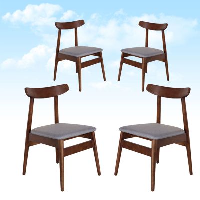 ATYUJKB Side Dining Room Chairs Set of 4, Kitchen Dining Room Chairs, Modern Kitchen Faux Leather Dining Room Chair, PU Leather Kitchen Dining Room Chair, Living Room, Waiting Room