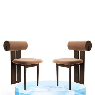 ATYUJKB Chairs for Bedrooms Set of 2, Chairs for Dining Table, Modern Side Diner Chairs, Leather Kitchen Dining Room Chair, Chairs with Solid Wood Leg, for Home, Bistro Coffee Shops