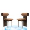 ATYUJKB Chairs for Bedrooms Set of 2, Chairs for Dining Table, Modern Side Diner Chairs, Leather Kitchen Dining Room Chair, Chairs with Solid Wood Leg, for Home, Bistro Coffee Shops view 1