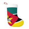 Flag of Mozambique Christmas Stockings Decoration Fireplace Tree Xmas Tree Decorations for Xmas Holiday Party Gifts 18-Inch view 1