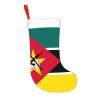 Flag of Mozambique Christmas Stockings Decoration Fireplace Tree Xmas Tree Decorations for Xmas Holiday Party Gifts 18-Inch view 2