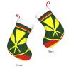 Kanaka Maoli Native Hawaiian Flag Christmas Stockings Decoration Fireplace Tree Xmas Tree Decorations for Xmas Holiday Party Gifts 18-Inch view 3