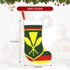 Kanaka Maoli Native Hawaiian Flag Christmas Stockings Decoration Fireplace Tree Xmas Tree Decorations for Xmas Holiday Party Gifts 18-Inch view 4