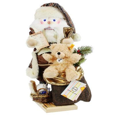 Steinbach Nutcracker Santa Comes Around Part 3 - Limited Edition Nutcracker - Christmas Decorations Indoor - Home Decor - Made in Germany - 17.72 inch