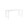 Bush Business Furniture Hustle 72W x 30D Computer Desk with Metal Legs in White, Modular Office Table for Home and Professional Workspace view 1