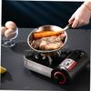 BRIGHTFUFU Stainless Steel Mini Frying Pan Skillet for Eggs Small Nonstick Frying Pan view 3