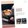 BRIGHTFUFU Stainless Steel Mini Frying Pan Skillet for Eggs Small Nonstick Frying Pan view 4