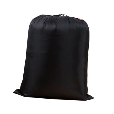 OFFSCH Drawstring Storage Bag Capacity Lightweight Storage Pouch for Quilts and Clothes Organizer Xl Black