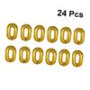 Amosfun 24pcs Foil Chain Balloons for Birthday and Wedding Decorations Supplies Excellent for Photo Backgrounds and Unique Atmosphere view 2
