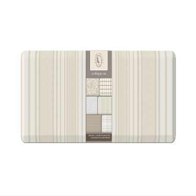 Anti Fatigue Mat by Laurel Lane Co. Designer Anti Fatigue Mats for Kitchen Floor, Kitchen Mats for Floor, Desk Mat Cushioned 0.75" Thick Stain Resistant Non-Skid Bottom 20" x 60"