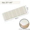 Anti Fatigue Mat by Laurel Lane Co.  Designer Anti Fatigue Mats for Kitchen Floor, Kitchen Mats for Floor, Desk Mat  Cushioned 0.75" Thick  Stain Resistant  Non-Skid Bottom  20" x 60" view 3