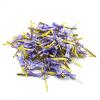 100Pcs Purple Twist Ties for Bulk Food, Mini Ribbon Bow Twist Ties for Treat Bag, Christmas Tree Bows Metallic Twist Ties for DIY Crafts, Baked Food, Lollipop, Wedding Decor and Gift Wrap view 3