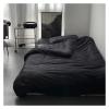 Bed, 100% Cotton Home Textiles Bedding Duvet Cover Luxurious Black Quilt Cover Set view 1