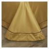 QuKan Bed, Bedding Set, Egyptian Cotton 1000TC, Jacquard Hollow Duvet Cover, Luxury Sheets, Brocade Dyed Pillowcases view 3
