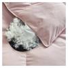 QuKan Bed, Goose Down Filled Comforter, Women's Pink Down Comforter White Cotton Queen Size Comforter Set Extra Large Seasonal Blanket, 150x200 cm, MM-102 view 4