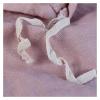 QuKan Bed, Linen Comforter Set, Bedding 4-Piece Set, Natural Washed Linen, Solid Color Soft Breathable Durable Comfortable Bed Sheet view 3