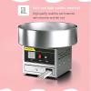 ATLION Commercial Cotton Candy Machine, Electric Color Fancy Marshmallow Making Machine, Adjustable Temperature, with Extra Storage Box and Bamboo Stick Bucket, Perfect for Family Party(Silver) view 4