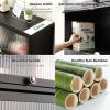 Display Case Display Cabinet Curio Cabinet Cabinet With Glass Doors Bookcase With Glass Doors Storage Cabinets Buffet Cabinet With Storage Tall Storage Cabinet Cabinet With Doors Acrylic material view 4