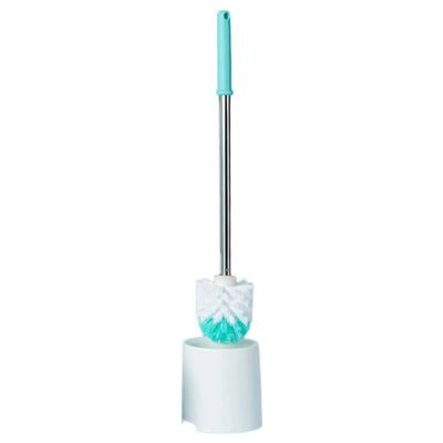 Toilet Brush Deep Clean Toilet Brush Wall Mount Floor Stand Toilet Bowl Brush and Stand Toilet Cleaner Brush for Home Toilet Scrubber Save Space