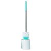 Toilet Brush Deep Clean Toilet Brush Wall Mount Floor Stand Toilet Bowl Brush and Stand Toilet Cleaner Brush for Home Toilet Scrubber Save Space view 1