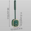 Toilet Brush Classic Toilet Brush Wall Mount Floor Stand Universal Toilet Bowl Brush with Silicone Bristles Toilet Cleaner Brush Save Space view 2
