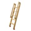 BXKCFYBSQ Wooden Bunk Bed Ladder, Home Replacement Ladder for Bunk Beds, with Handle and Non-Slip Rubber Feet, Suitable for Loft/Stairs/Upper Bunk/Camper/Dormitory view 1