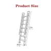 BXKCFYBSQ Wooden Bunk Bed Ladder, Home Replacement Ladder for Bunk Beds, with Handle and Non-Slip Rubber Feet, Suitable for Loft/Stairs/Upper Bunk/Camper/Dormitory view 2