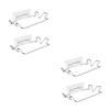 Didiseaon 4sets Stainless Steel Garbage Bag Hanging Rack Under Cabinet Trash Bag Holder for Kitchen Easy to Install for Home Apartments and Rvs view 1