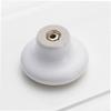 Ceramic Knobs,10pcs Flower Pattern Ceramic Handle Graceful Doorknob for Cabinet DrawerKnob view 3