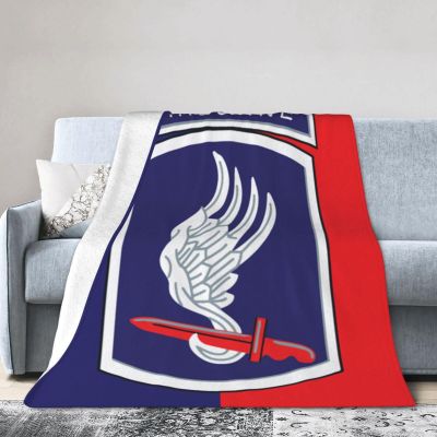 173rd Airborne Fleece Blanket Soft Micro for Bed 60"X50"55