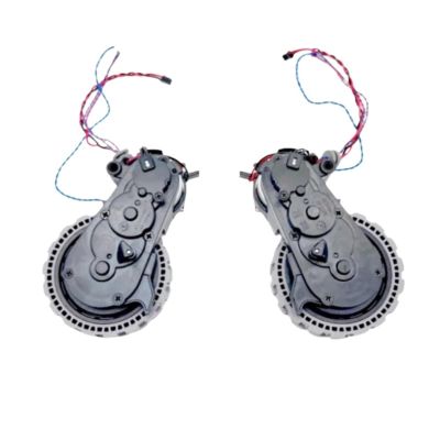 KAFTKO Vacuum Cleaner Black Left and Right Drive Wheel Motor Replacement Accessories. Compatible for Deebot T10 Turbo / T20 (Color : L+R)
