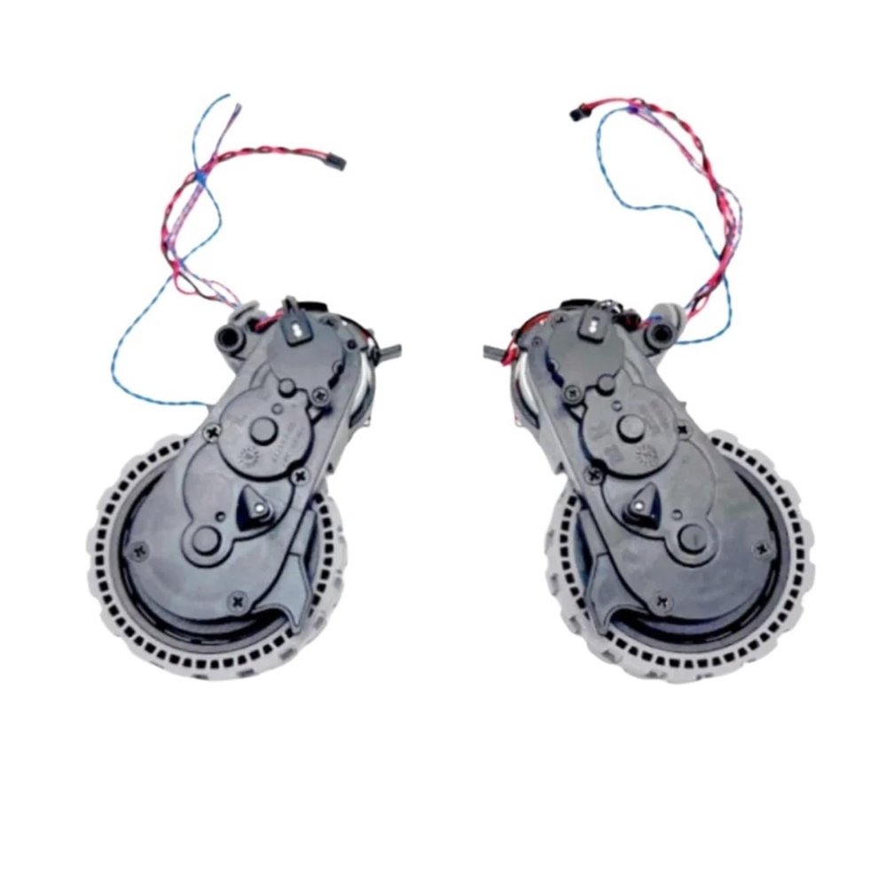 KAFTKO Vacuum Cleaner Black Left and Right Drive Wheel Motor Replacement Accessories. Compatible for Deebot T10 Turbo / T20 (Color : L+R)