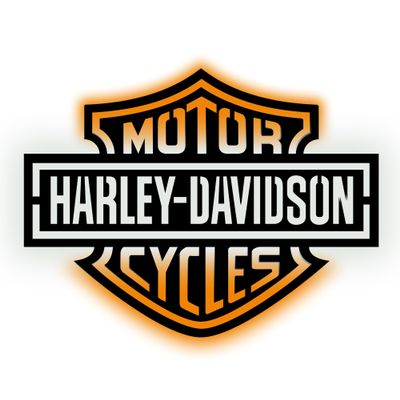 LED Motorcycle Wall Art, Metal Sign with Ambient Lighting, Illuminated Metal Wall Decor for Garage, Man Cave, Bar, Harley Gift (15.7x11.8"/40x30 cm, Amber-White)