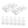 8pcs Roller Shades Safety Clips Bead Chains Fixation Hooks Cord Guide P Clips Roller Blinds Screws Included view 1