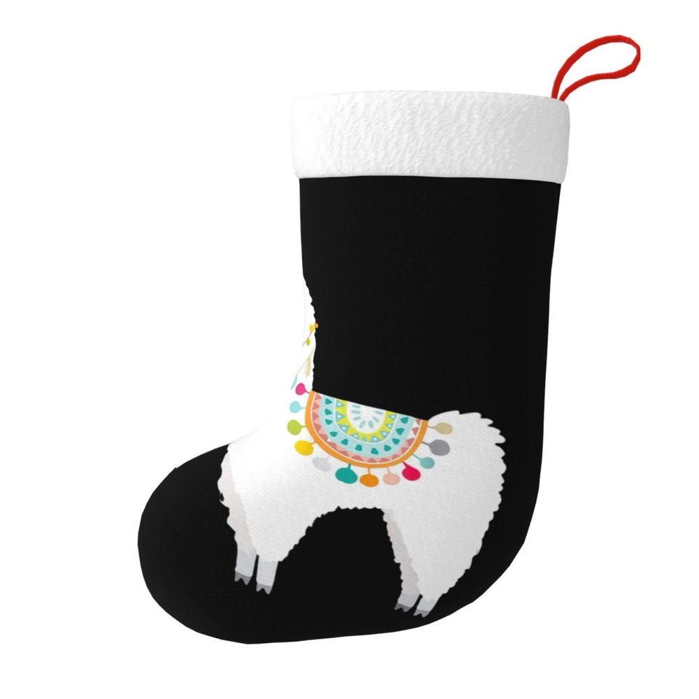 EniLsa Christmas Stocking Xmas Stockings Christmas-Stockings Christmas Holiday Party Family Decorations,Llama
