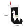 EniLsa Christmas Stocking Xmas Stockings Christmas-Stockings Christmas Holiday Party Family Decorations,Llama view 4