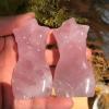 AtkitS Beautiful Hand-Carved Powder Crystal Crystal Goddess Body Craft Jewelry (Size : 10pcs) view 3