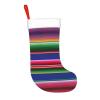 EniLsa Colorful Mexican Stripes Print Christmas Stocking Xmas Stockings Christmas-Stockings Christmas Holiday Party Family Decorations view 2
