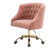 Computer Chair, Office Chair Gaming Chair Desk Chair Swivel Desk Chair Thick Seat Cushion for Executive Drafting Gaming Or Office Ergonomic Swivel Chair Fabric Computer Chair Home Office Desk Chairs view 1