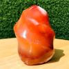 AtkitS Beautiful Natural Red Agate Quartz Crystal Free Form Ore Sample Cured (Size : 300-350g) view 2