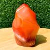 AtkitS Beautiful Natural Red Agate Quartz Crystal Free Form Ore Sample Cured (Size : 300-350g) view 4
