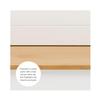 Linon Linson Small Back Rest Bench Honey White view 4