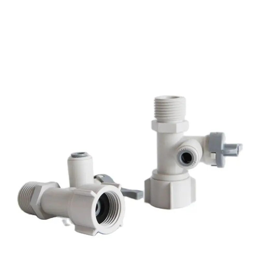 DAXXIN Make Wine Three-Way Ball Valve Water Purifier Fittings Connector 1/4'' Fast Transfer Inner Wire Outer Wire Beer Gas Pipe Quick Joint Wine-Making Accessories