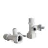 DAXXIN Make Wine Three-Way Ball Valve Water Purifier Fittings Connector 1/4'' Fast Transfer Inner Wire Outer Wire Beer Gas Pipe Quick Joint Wine-Making Accessories view 1