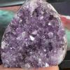 AtkitS Beautiful Natural Uruguayan Dream Amethyst Quartz Crystal Cluster Specimen Heal (Size : 100-120g) view 3