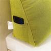 Large Wedge Headboard Pillow, Triangular Reading Pillow, Large Cushion/Headboard Back Wedge Pillow with Machine Washable Cover, Large Back Positioning Support Pillow ( Color : Green , Size : 100cm/39. view 3