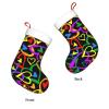 EniLsa Gay Pride Rainbow Print Christmas Stocking Xmas Stockings Christmas-Stockings Christmas Holiday Party Family Decorations view 3