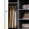 Rectangular Closet Rod Support Bracket Gold Aluminum, Mute & Anti-Slip Hanging Clothes Bar, 24 30 35 37 41 45 45 55 57 60 61 62 63 Inch Cuttable, Home Commercial ( Color : Gold , Size : Closet Width 1 view 3