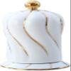 OqcEha Toothpick Holder,Toothpick Holder Dispenser, Portable High end Toothpick Dispenser Creative Toothpicks Case Unique Home Design Decoration Toothpicks Dispenser (Color : Brown) (Color : White) view 1